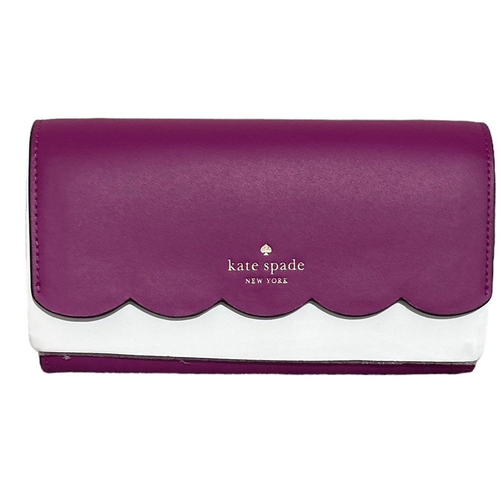 Kate Spade Gemma NWT Women’s Crossbody Leather Wallet on Chain Baja Rose